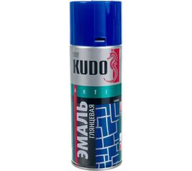 Эмаль-аэрозоль KUDO ун. синяя 520 мл 1/12 1011 54684 