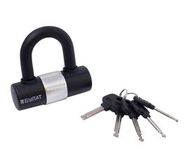 Навесной латунный замок БУЛАТ ВС 323 5 ключей, d=14 мм 13874 