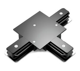 Коннектор для встраиваемых трековых шинопроводов GAUSS черный 1/50 TR135 