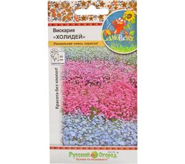 Семена РУССКИЙ ОГОРОД Цветы Вискария Холидей, смесь СР 0.1 г 702051 