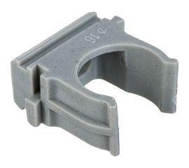 Крепеж клипса для труб MasterProf диам. 16 мм серая 50 шт ЭТ.120518 