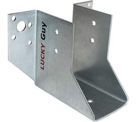 Раскрытая опора бруса LUCKY Guy 90х52х50х2,0 мм, оцинкованная 100 04 9052 050 2р 