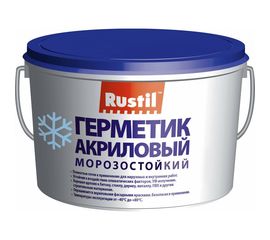 Акриловый герметик Рустил Акрил, 15 кг, белый 61457247 