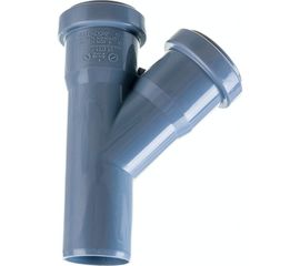 Тройник двухраструбный (45°) HTEA 40/40 Ostendorf 111200 