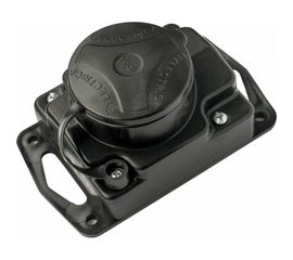 Переносная розетка Bylectrica 1-местная штепсельная с заз.конт. каучук IP44, Р16-413 