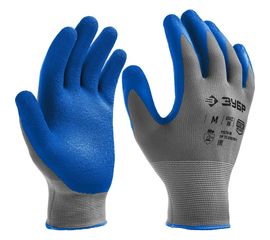 Противоскользящие перчатки ЗУБР Рельефные, размер L 11274-L_z01 