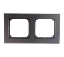 Рамка Ospel Sonata 2-ая, шоколадный металлик R-2R/40 