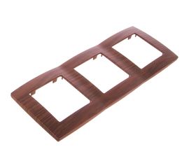 Рамка ЭРА 12500308 на 3 поста, 2, вишня Б0014768 