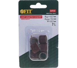 Бандаж наждачный и штифт (7 шт.) FIT IT 36910 