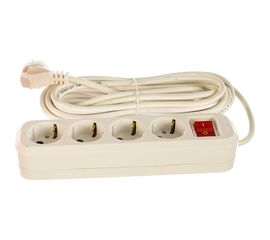 Удлинитель UNIVersal S-304 ПВС 3*1 4 гнезда с/з, выключатель 7м 9631992 