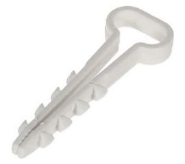 Дюбель-хомут ПЭМИ 5-10 для пл. кабеля, белый 50 шт. X7908330 