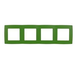 Рамка ЭРА 12500427 на 4 поста, 2, зеленый Б0019430 