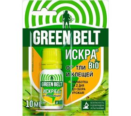Биопрепарат от тли и клещей Грин Бэлт Искра Био флакон 10 мл 01-214 