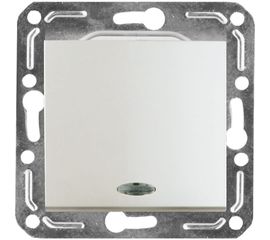 Выключатель с индикатором Volsten V01-18-V12-M Magenta Perl, 10071 