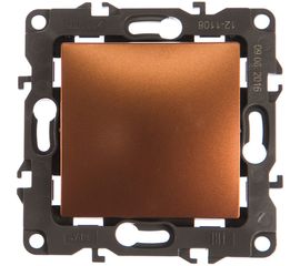 Промежуточный переключатель ЭРА 12110814 10АХ250В, IP20, Эра12, медь Б0019305 