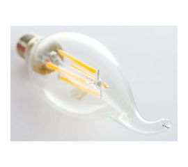 Лампа Gauss Basic Filament, свеча на ветру, 4,5W, 420lm, 4100К, Е14, LED 1041125 