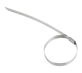 Стальная хомут-стяжка REXANT 200x7,9 мм, упаковка 10 шт. 07-0210-10 