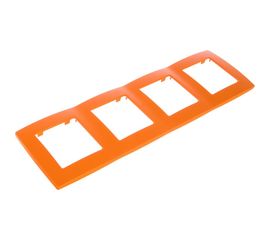 Рамка ЭРА 12500422 на 4 поста, 2, оранжевый Б0019414 