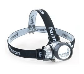 Налобный фонарь FERON на батарейках TH2304 3xAAA, 3W 14LEDs IP44 пластик 41708 