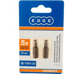 Бита (2 шт; T20; 25 мм) EDGE by PATRIOT 818010019 