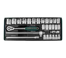 Набор торцевых головок 1/2"DR 8-34 мм Jonnesway S04H4728S 