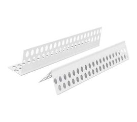 Перфорированный профиль без сетки GAVIAL ПВХ, 2.5 м 00000167 