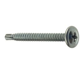 Саморезы с полусферической головкой и сверлом Профикреп цинк пакет, 4,2х13 16 шт 111732 