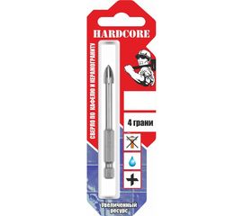 Сверло по керамограниту и керамической плитке (10 мм; 4 грани) Hardcore 151010 