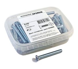 Винт Качественный КРЕПЕЖ потай с метр. резьбой, DIN 965, 6x50, 50 шт 0200893 КЧ 