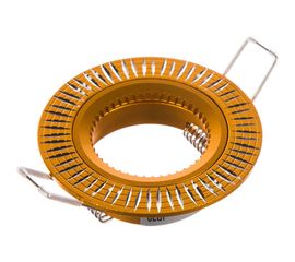 Светильник ЭРА KL32 AL/GD алюминиевый MR16, 12V/220V, 50W золото/серебро C0043812 