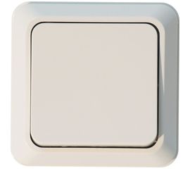 Одноклавишный выключатель Jilion белый 9533400 