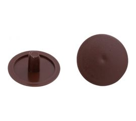 Заглушка на шуруп-стяжку ЕВРОПАРТНЕР 7 мм коричневая 45 шт. 16 2753 4 