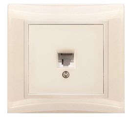 Одноместная телефонная розетка Volsten V01-22-F12-S RJ-11 Violet, 9133 