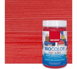 Лазурь красная Neomid Bio Color For Kids 0,75 л Н-BCFK-0,75/красный 