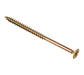 Универсальный саморез Tech-Krep 100х6,0 мм 50 шт желтый, коробка с окном 102275 