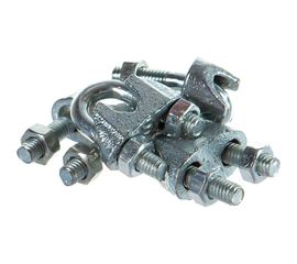 Зажим для троса Метизный двор 8 мм DIN 741. 4 шт. 4690441032171 