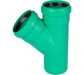 Тройник ливневой канализации Ostendorf 160/160, 45 градусов 772550 