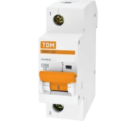 Автоматический выключатель TDM ВА47-100 1Р 32А 10кА D SQ0207-0005 