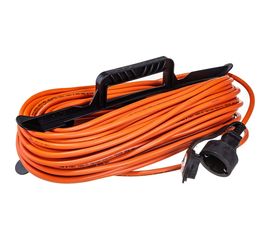 Силовой удлинитель на рамке ЭРА UFx-1e-3x1.5-40m-IP44 с заземлением,1 гнездо, 40м, ПВС 3x1 Б0046813 