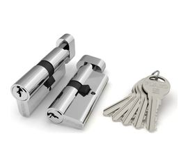 Цилиндровый механизм с вертушкой Fuaro R302/70 mm /30+10+30/ CP хром 5 кл. 27785 