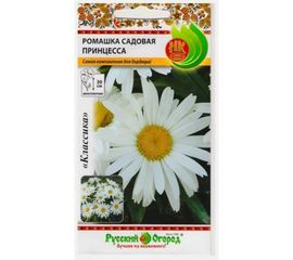 Семена РУССКИЙ ОГОРОД Цветы Ромашка садовая Принцесса 0.3 г 703511 