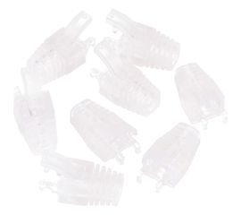 Защитный прозрачный колпачок для коннекторов RJ45 NIKOMAX 100шт NMC-RJBOOT55B-TR-100 