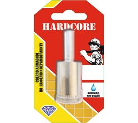 Сверло-коронка алмазное по кафелю и керамограниту 50 мм Hardcore 152050 