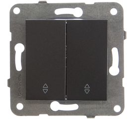 Переключатель Panasonic 2кл проходной темно-серый Karre Plus 54 WKTT0011-2DG-RES 