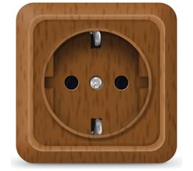 Розетка UNIVersal Олимп с/з бук 7946796 