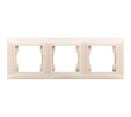 Трехместная рамка Volsten V01-22-A31-M Violet, 9152 