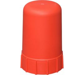 Колпак пластиковый красный на баллон ЮЗА 00000000083 