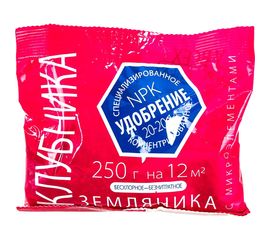 Удобрение для клубники с микроэлементами АГРОУСПЕХ 0.25 кг 51781 
