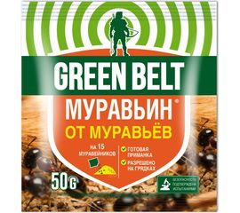 Средство для защиты от садовых муравьев Грин Бэлт Муравьин 50 г 01-119 