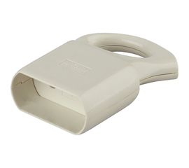 Кабельная розетка ЭРА R1 б/з 6A с кольцом непрямой ввод белая Б0019183 